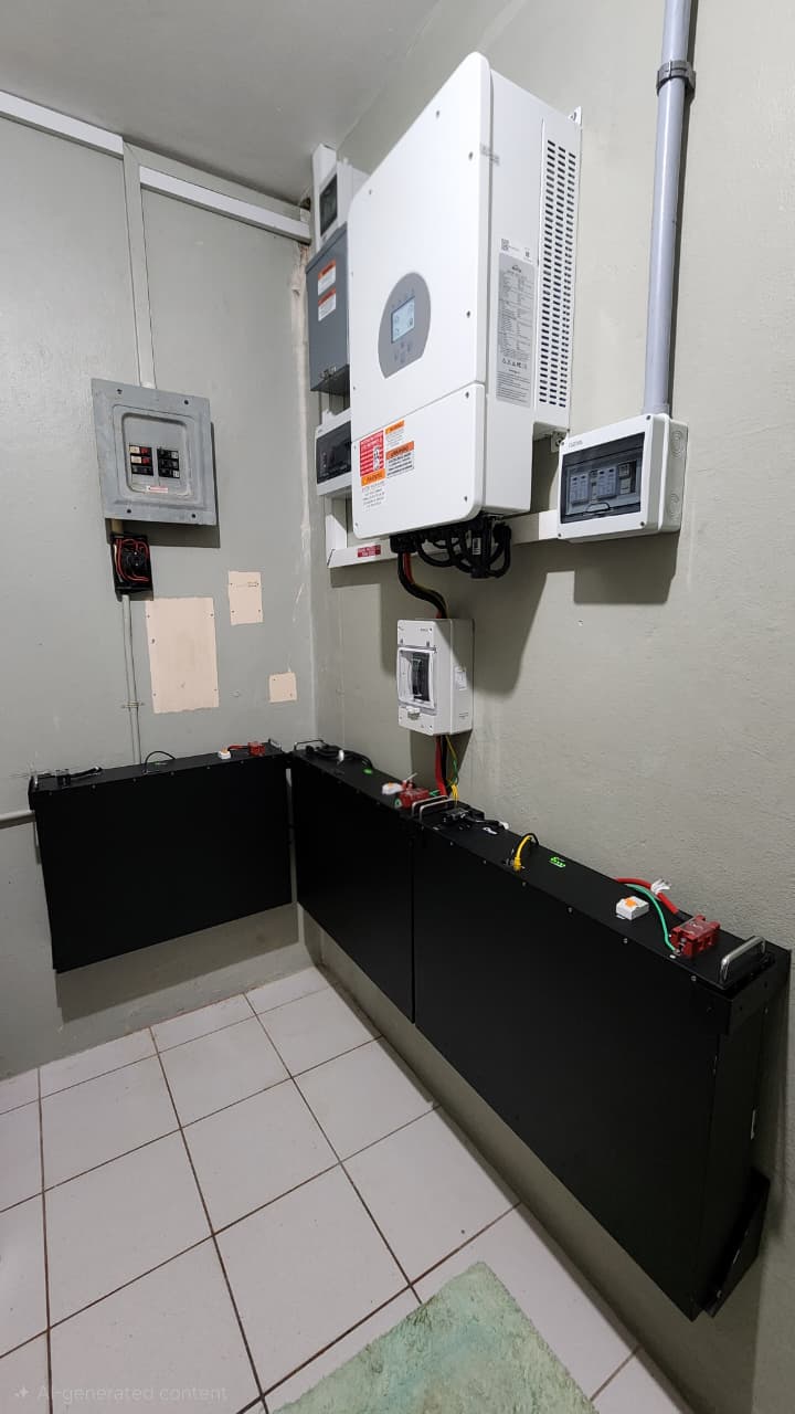Electrical panel room