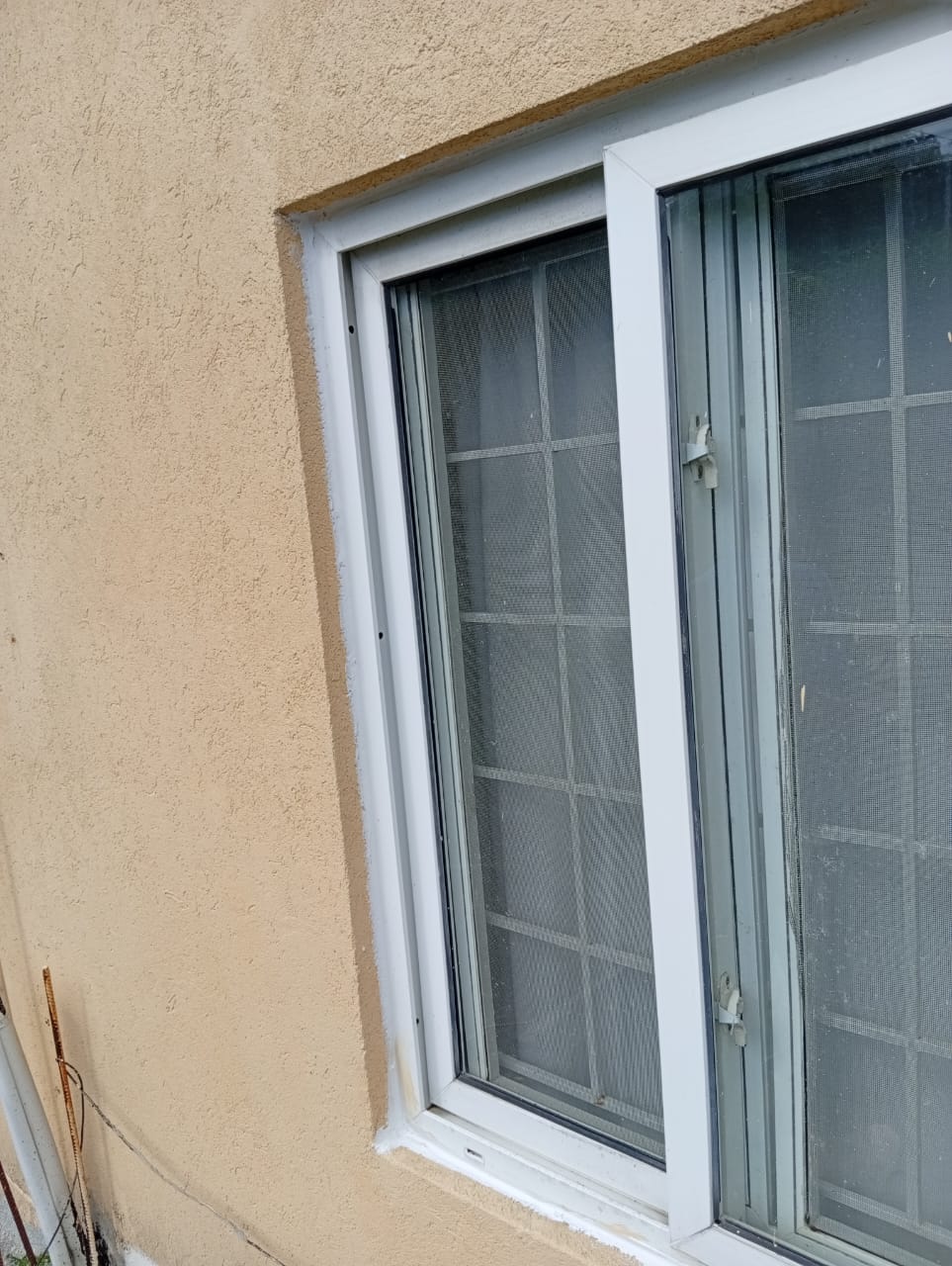 Window installation in progress